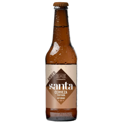 Santa Cerveza Amber 33 cl Caja 24u