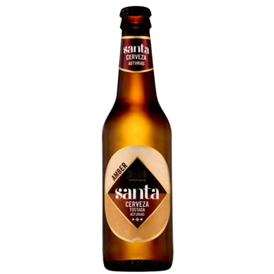 Santa Cerveza Amber 33 cl Caja 24u
