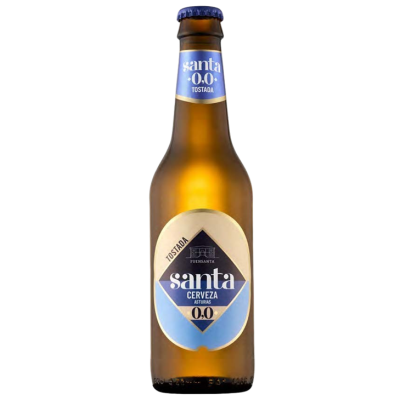 Santa Cerveza 0,0 Tostada 33 cl Caja 12u