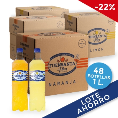 4 CAJAS DE 1L. SABOR NARANJA Y LIMÓN. 4 CAJAS DE 1L. SABOR NARANJA Y LIMÓN.